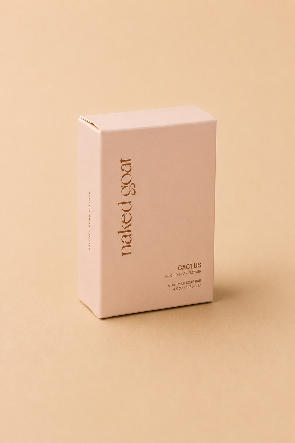 Handcrafted Cactus Goat Milk Soap bar by Naked Goat