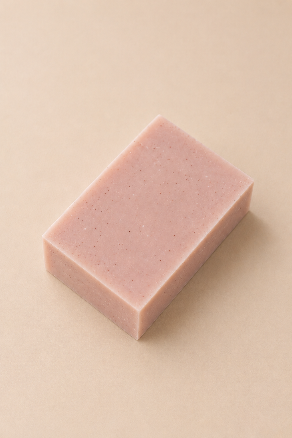 Naked Goat Grove Goat Milk Soap with red grapefruit, rosehip and pink clay