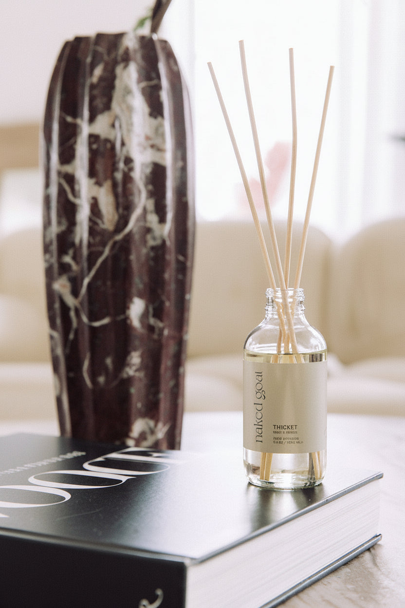 Thicket Reed Diffuser | Sage + Amber Home Fragrance | Naked Goat